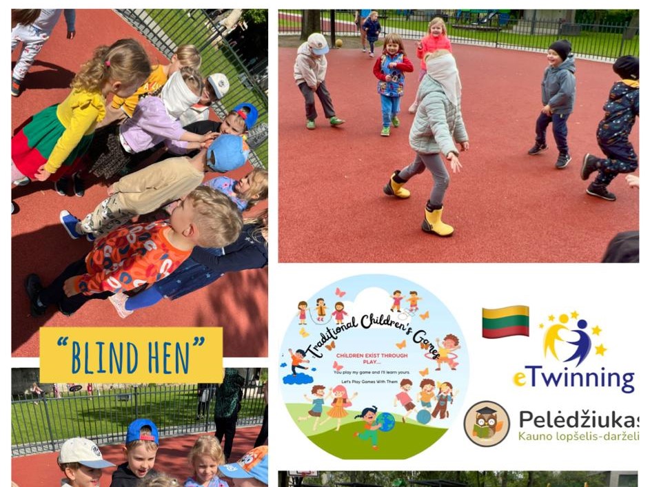 Senieji žaidimai – naujos draugystės: eTwinning projektas „Old Games, New Friends – Game Between Cultures“