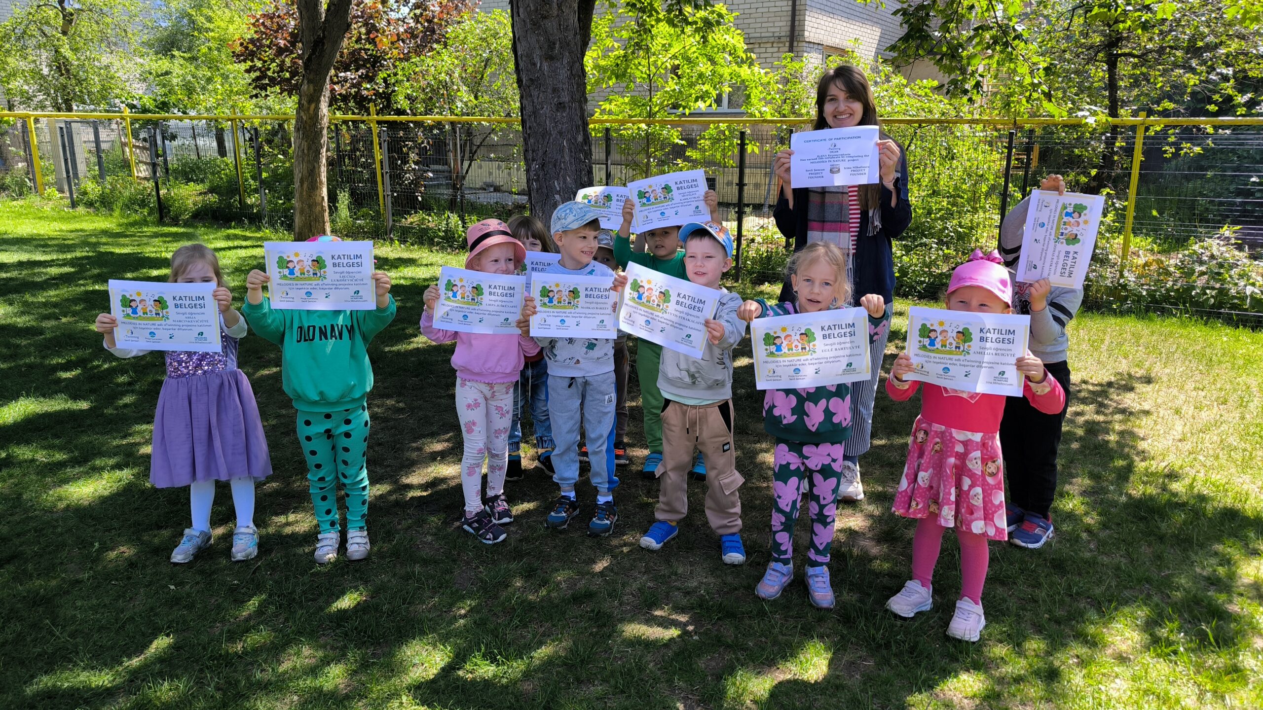 eTwinning projektas „Melodies in Nature“