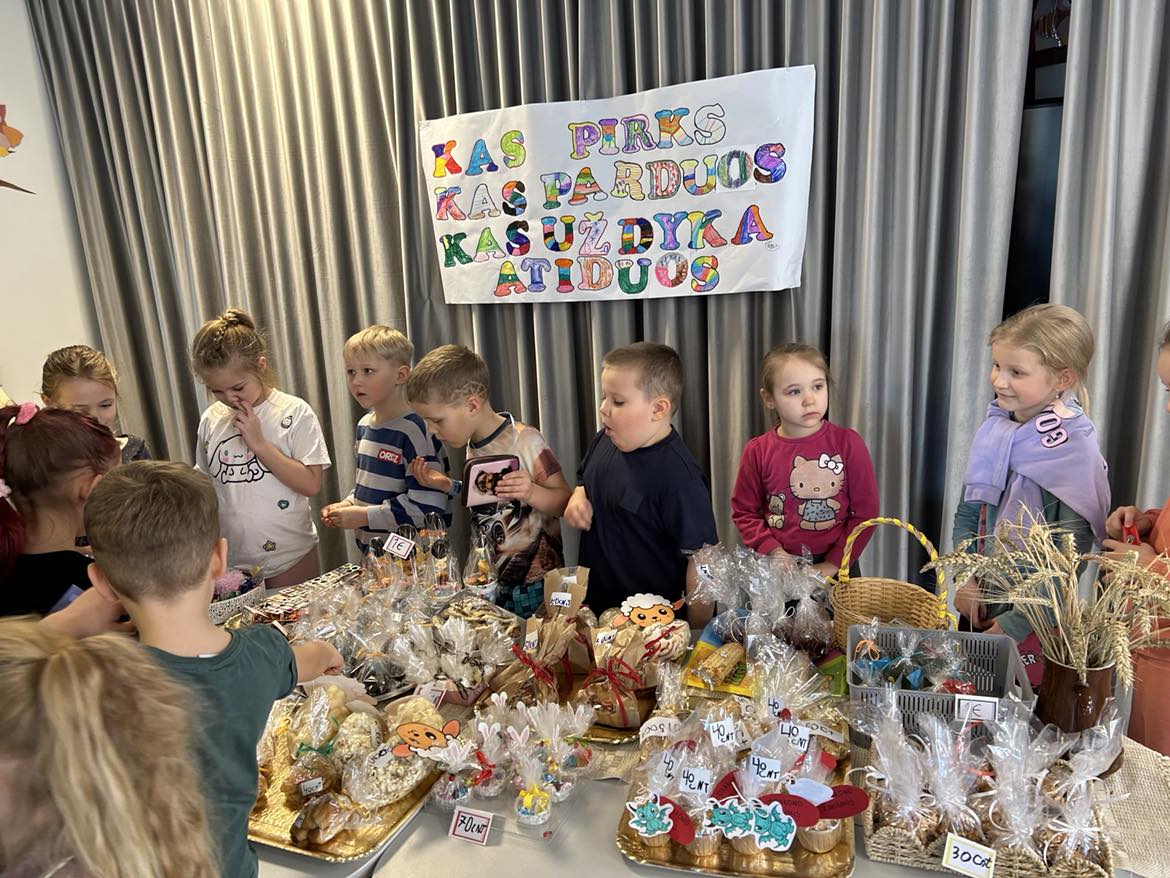 Gurgu gurgu į Kaziuko turgų